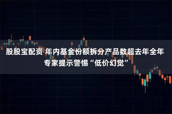 股股宝配资 年内基金份额拆分产品数超去年全年 专家提示警惕“低价幻觉”