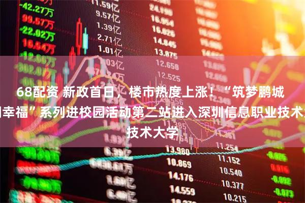 68配资 新政首日，楼市热度上涨！“筑梦鹏城 深拥幸福”系列进校园活动第二站进入深圳信息职业技术大学