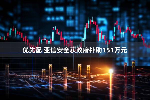 优先配 亚信安全获政府补助151万元